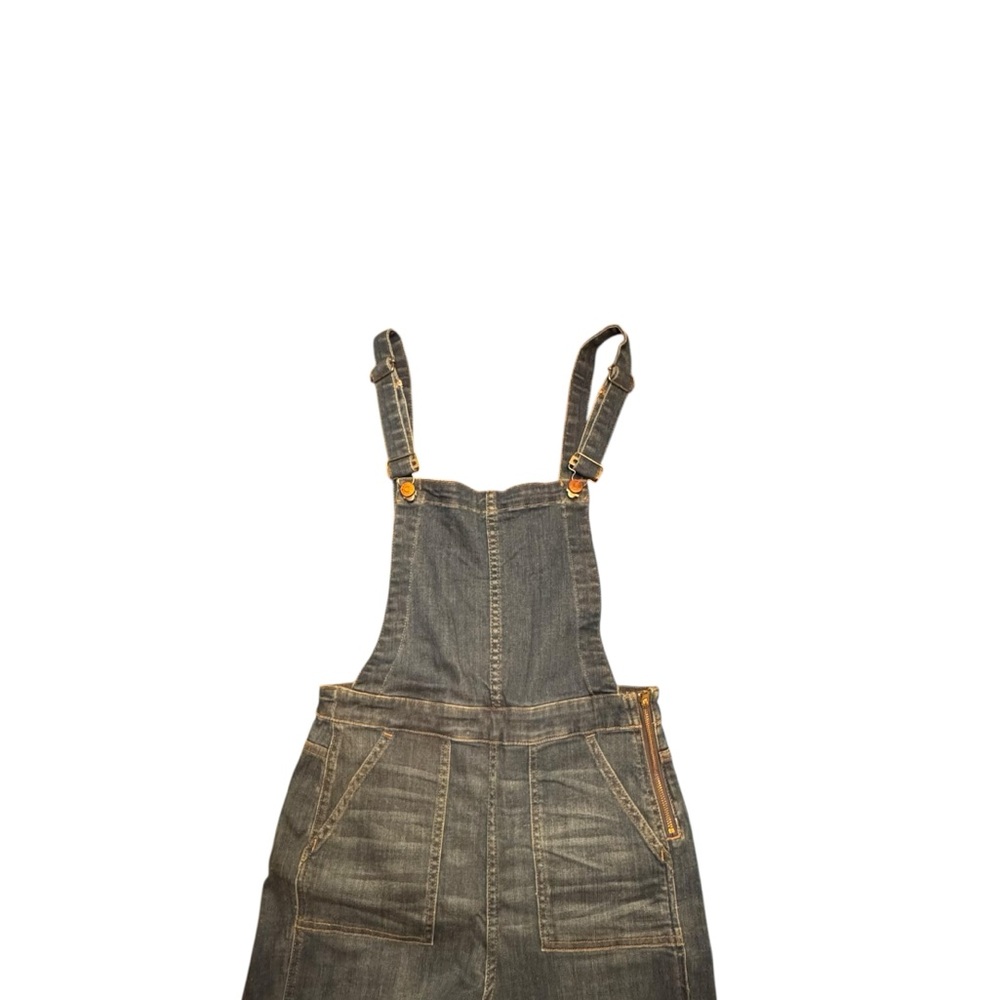 Madewell Women’s Dark Wash Denim Overalls - Picture 4 of 6